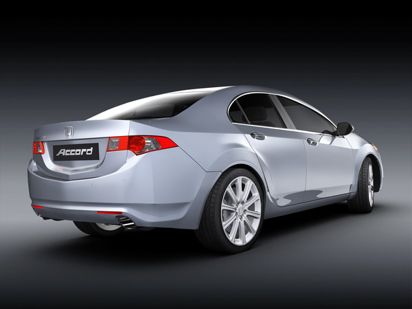 honda car c4d - Honda Accord (2010) by Swan3DStudios